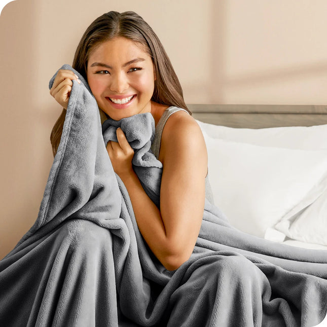 Premium Microplush Fleece Blanket Ultra Soft Cozy Warm Home Throw Blanket