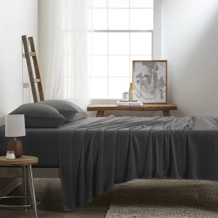 4 Piece Rayon from Bamboo Bed Sheet Set Simply Soft Premium Luxury Sheets