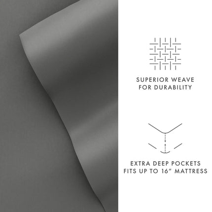 4 Piece Rayon from Bamboo Bed Sheet Set Simply Soft Premium Luxury Sheets