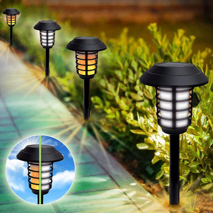 Solar Powered Pathway Lights – Outdoor Garden LED Lighting