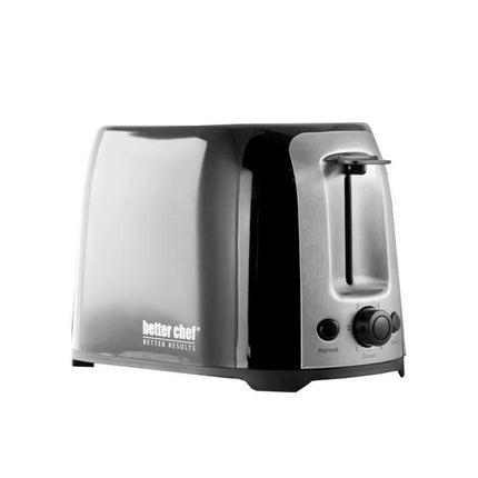 Deluxe Cool Touch 2-Slice Toaster – Wide Slot with Stainless Accents