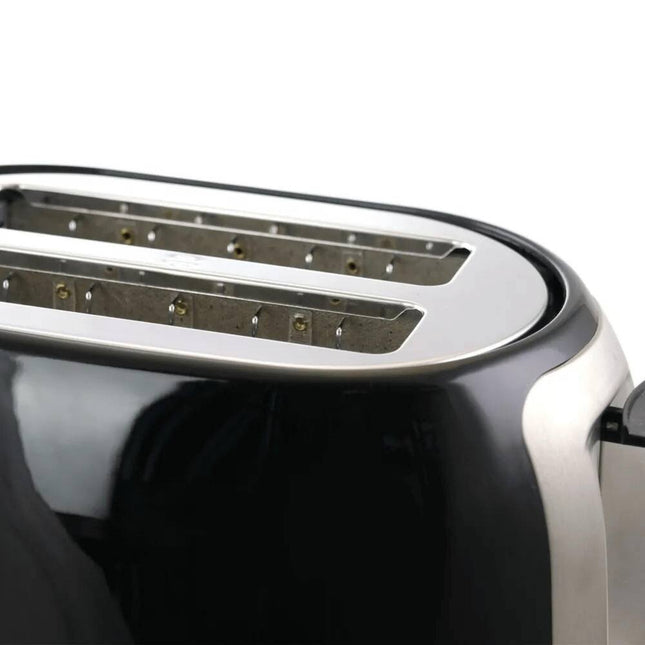 Deluxe Cool Touch 2-Slice Toaster – Wide Slot with Stainless Accents