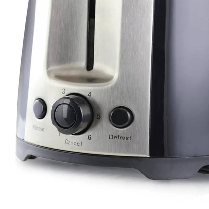 Deluxe Cool Touch 2-Slice Toaster – Wide Slot with Stainless Accents