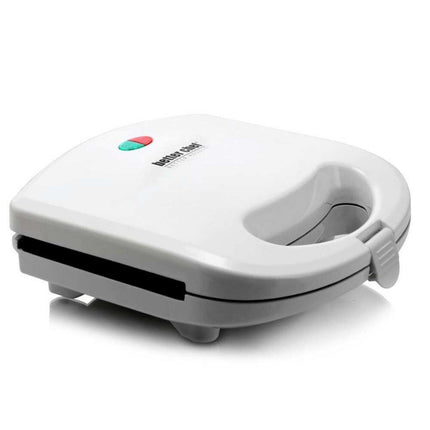 Double Sandwich Maker, Nonstick Toastie Press, Compact Breakfast & Snack Grill, White