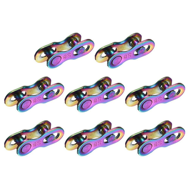 Bike Chain Quick Link Replacement Kit 11 Speed 4 Pair Set Colorful