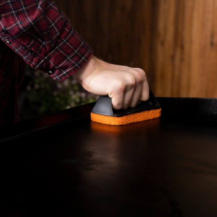 8-Piece Griddle Cleaning Kit for BBQ Grill and Flat Top Surface Cleaning