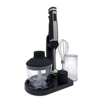 Immersion Blender 10x9x10 Compact Hand Blender for Smooth Mixing Blending