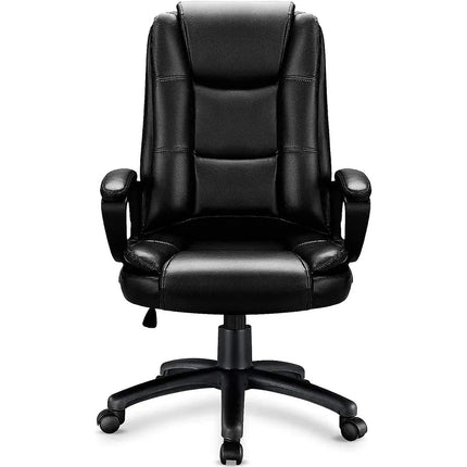 Big & Tall High-Back Executive Office Chair – Ergonomic Leather, 400 lbs