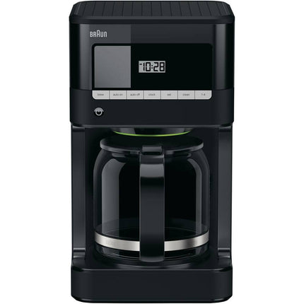 12-Cup BrewSense Drip Coffee Maker – Black, Reliable & Convenient