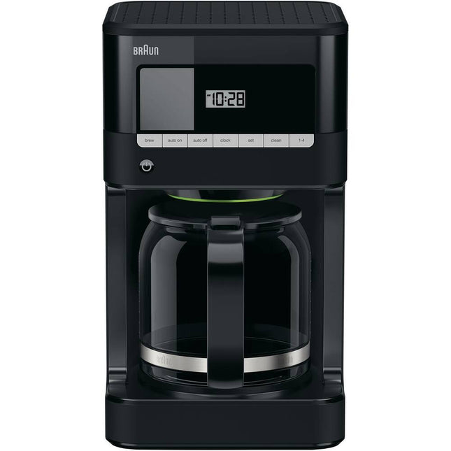 12-Cup BrewSense Drip Coffee Maker – Black, Reliable & Convenient