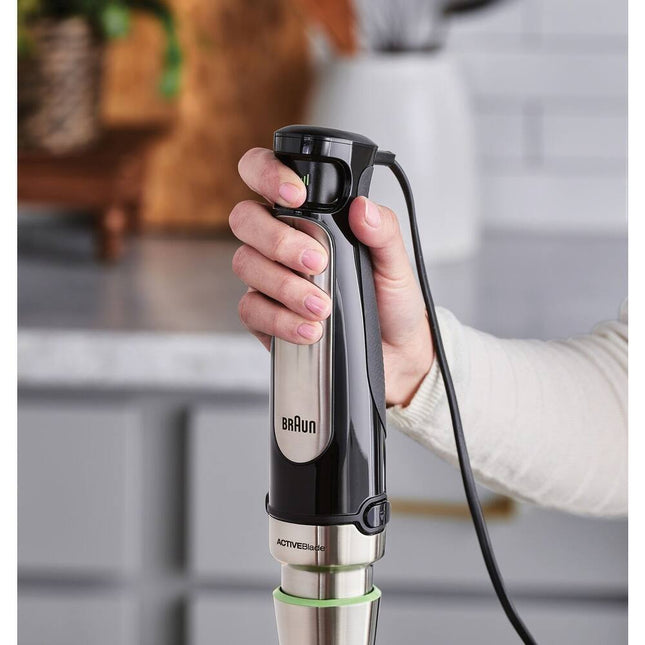MultiQuick 7 Smart-Speed Hand Blender 500W with Whisk & 1.5-Cup Chopper