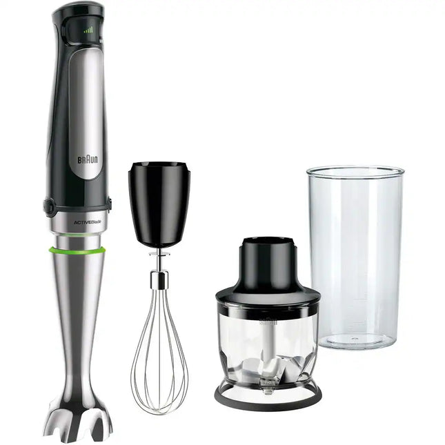 MultiQuick 7 Smart-Speed Hand Blender 500W with Whisk & 1.5-Cup Chopper
