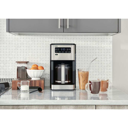 14 Cup Coffee Maker PureFlavor Programmable Drip Coffee Brewer
