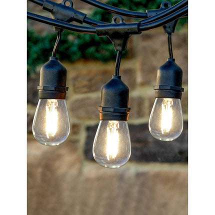 15-Pack S14 2W Dimmable E26 LED Edison Bulbs 2500K Warm White Vintage
