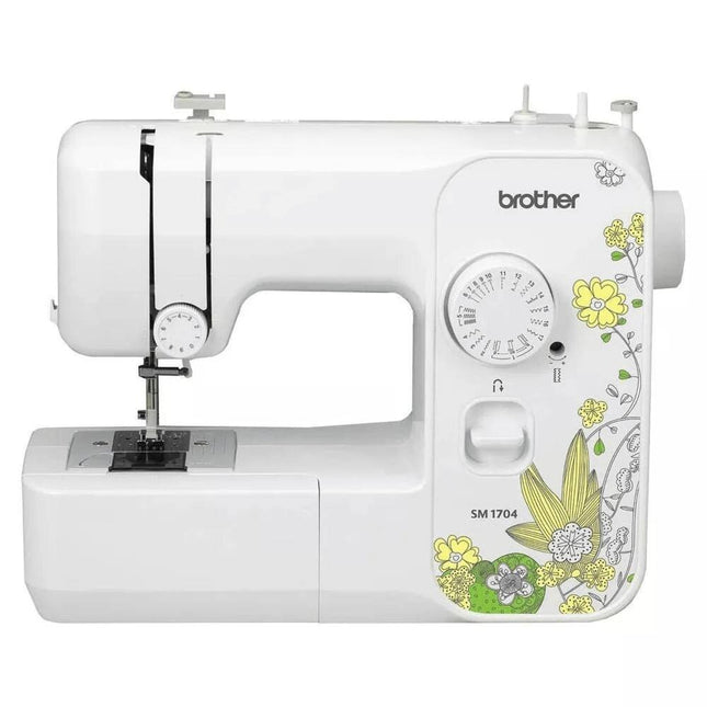 17-Stitch Free Arm Sewing Machine for Beginners with Easy Stitch Control
