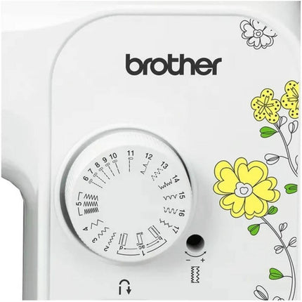 17-Stitch Free Arm Sewing Machine for Beginners with Easy Stitch Control