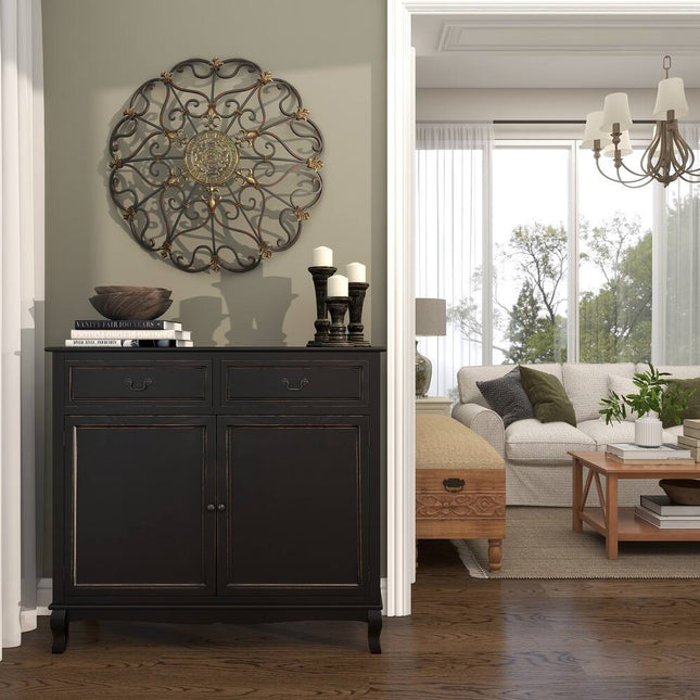 Brown Metal Scroll Wall Decor for Elegant Home Interior Styling