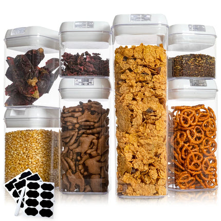 7-Piece Airtight Stackable Food Storage Set – Keep Food Fresh