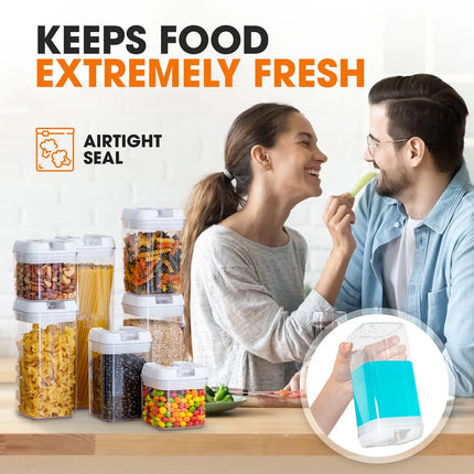 7-Piece Airtight Stackable Food Storage Set – Keep Food Fresh