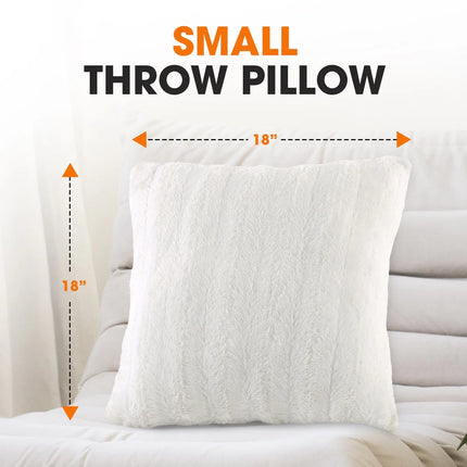 2 Decorative Throw Pillows – Stylish Accent for Couch or Bed