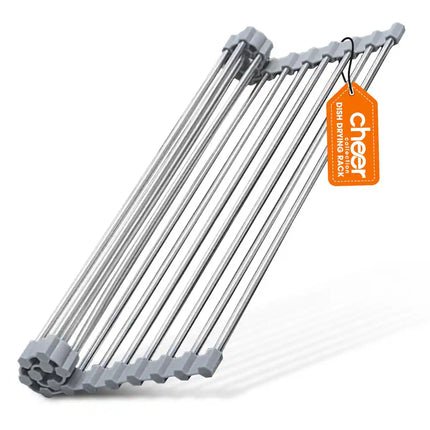 Multipurpose Over-the-Sink Drying Rack – Stainless Steel, Space-Saving