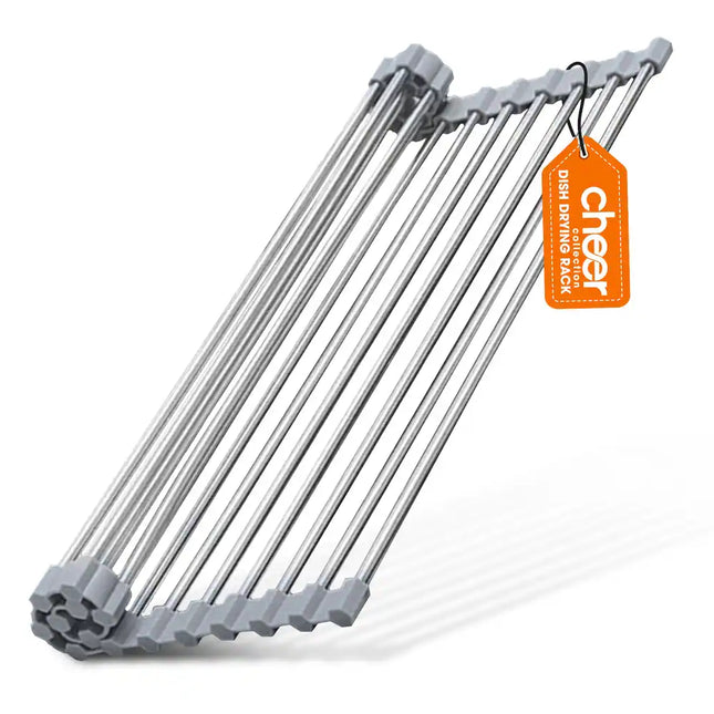 Multipurpose Over-the-Sink Drying Rack – Stainless Steel, Space-Saving