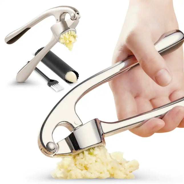 Premium Heavy-Duty Garlic Press – Effortless Crushing & Easy to Clean
