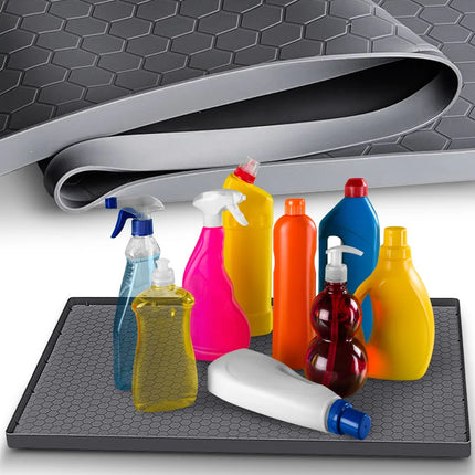 Waterproof Silicone Under-Sink Mat – Raised Edges for Spill Protection