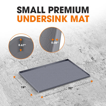Waterproof Silicone Under-Sink Mat – Raised Edges for Spill Protection