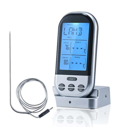 Wireless Digital Food Thermometer with Remote Temperature Monitoring