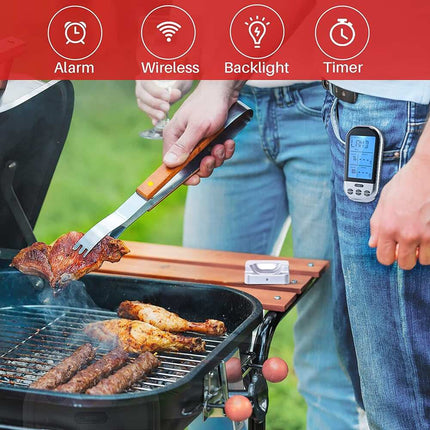 Wireless Digital Food Thermometer with Remote Temperature Monitoring