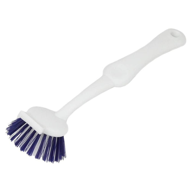 9.5" Vegetable Scrubber Brush & Pan Cleaning Scraper – Kitchen Cleaning Tool