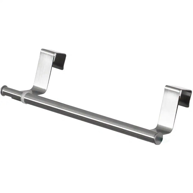 Chrome Over-the-Door Extendable Towel Rack – Kitchen & Bathroom