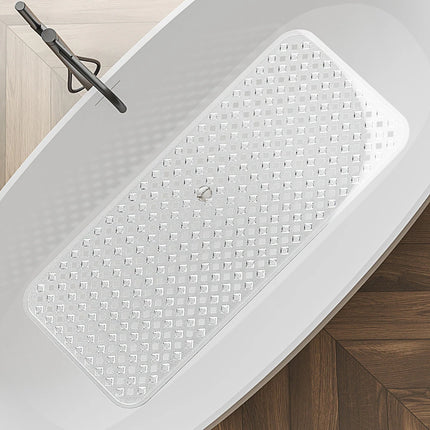 Empyrean Clear Non-Slip Shower Mat Anti-Skid Bathtub Safety Mat