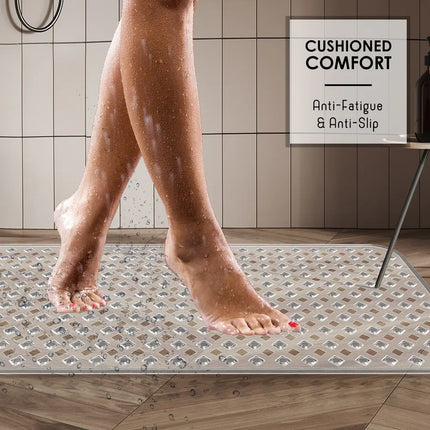 Empyrean Clear Non-Slip Shower Mat Anti-Skid Bathtub Safety Mat