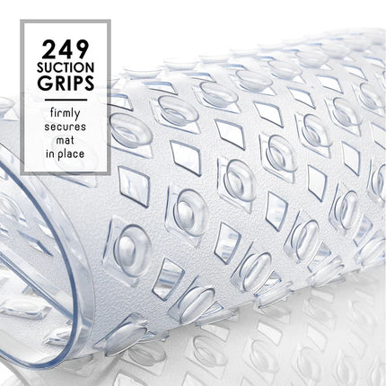 Empyrean Clear Non-Slip Shower Mat Anti-Skid Bathtub Safety Mat
