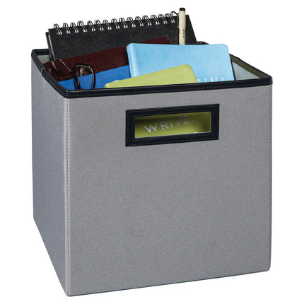 Premium Cubeicals Fabric Storage Bin Durable Foldable Organizer Cube Box