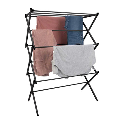 Foldable Laundry Drying Rack with 35lb Capacity for Clothes and Towels