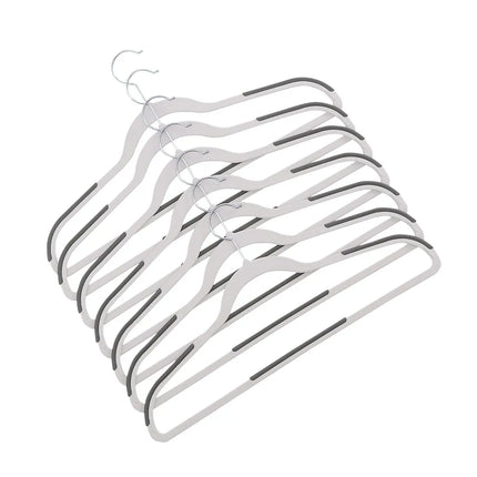 Plastic Clothes Hangers – Non-Slip, Space-Saving with Swivel Hook