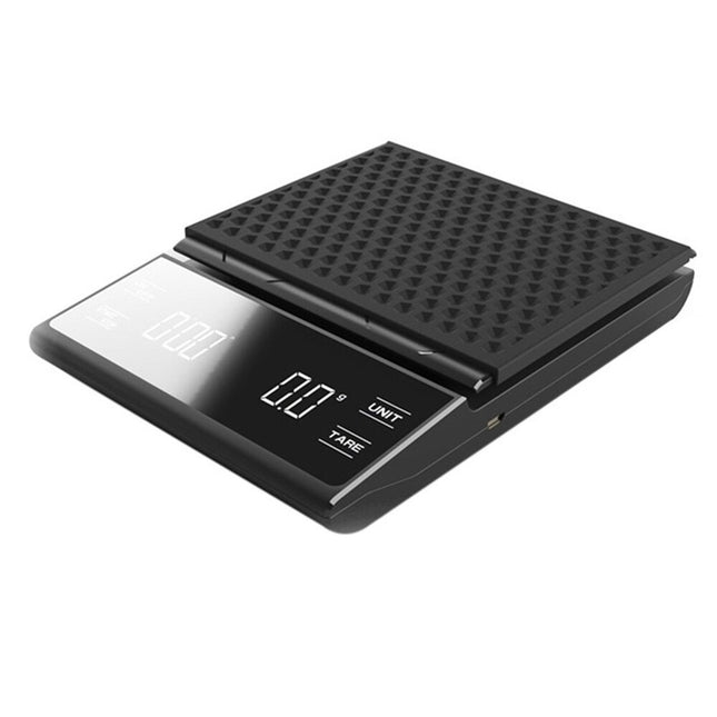 Coffee Scale 3kg/0.1g – Timer, LCD Display, High Precision for Brewing