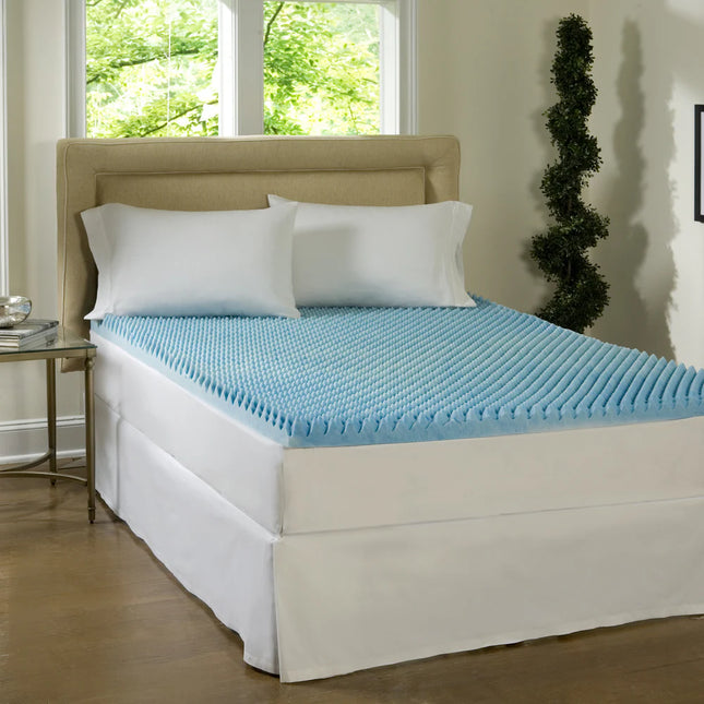 ComforPedic Loft 3" Gel Memory Foam Mattress Topper – Sculpted Comfort