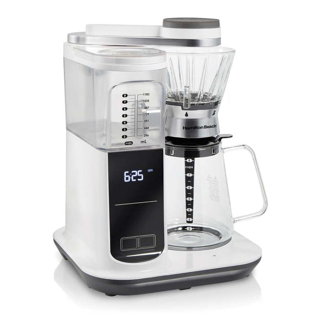 Convenient Craft Pour-Over Coffee Brewer with Automatic & Manual Modes