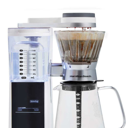 Convenient Craft Pour-Over Coffee Brewer with Automatic & Manual Modes