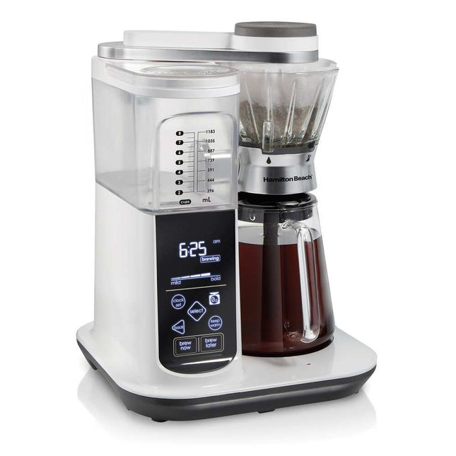 Convenient Craft Pour-Over Coffee Brewer with Automatic & Manual Modes