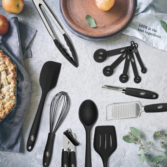 Kitchen Utensil Set 24 Piece Silicone Cooking Accessories Heat Resistant Tools