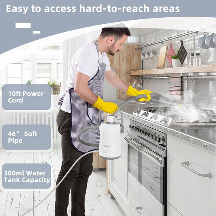 1000W Multifunction Portable Handheld Steam Cleaner with Accessories