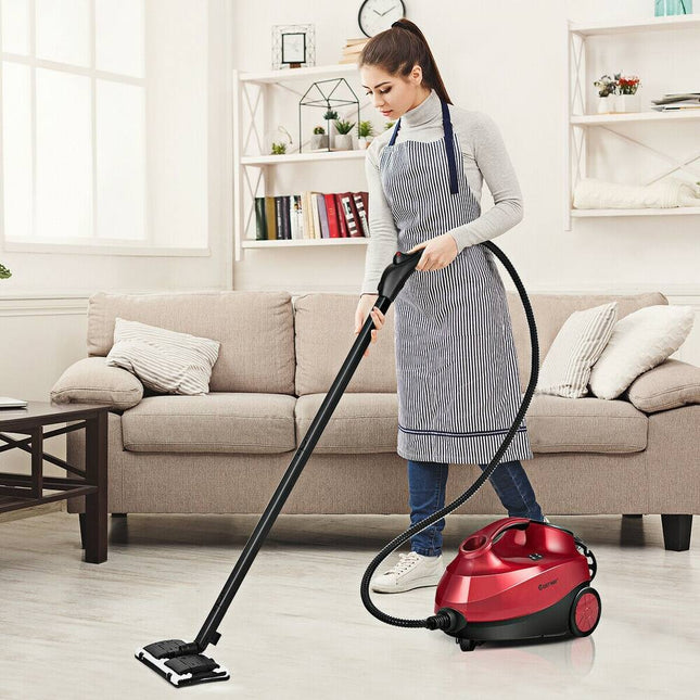 2000W Multi-Purpose Steam Cleaner Mop Heavy Duty with 19 Attachments