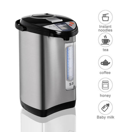 5 Liter LCD Electric Water Boiler Warmer Hot Pot Kettle 9x12x16 Inch