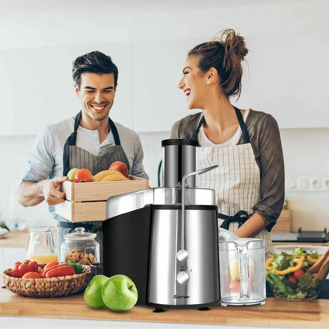Electric Juicer Wide Mouth Centrifugal Fruit & Vegetable Juice Extractor