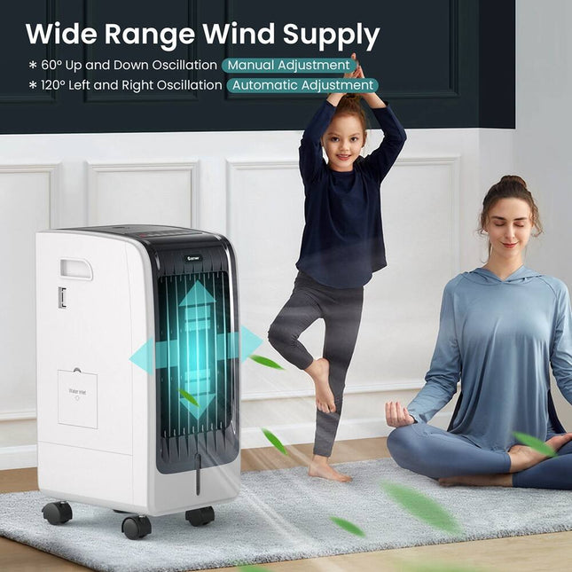 Evaporative Air Cooler Portable Fan Air Conditioner Cooling Unit Home